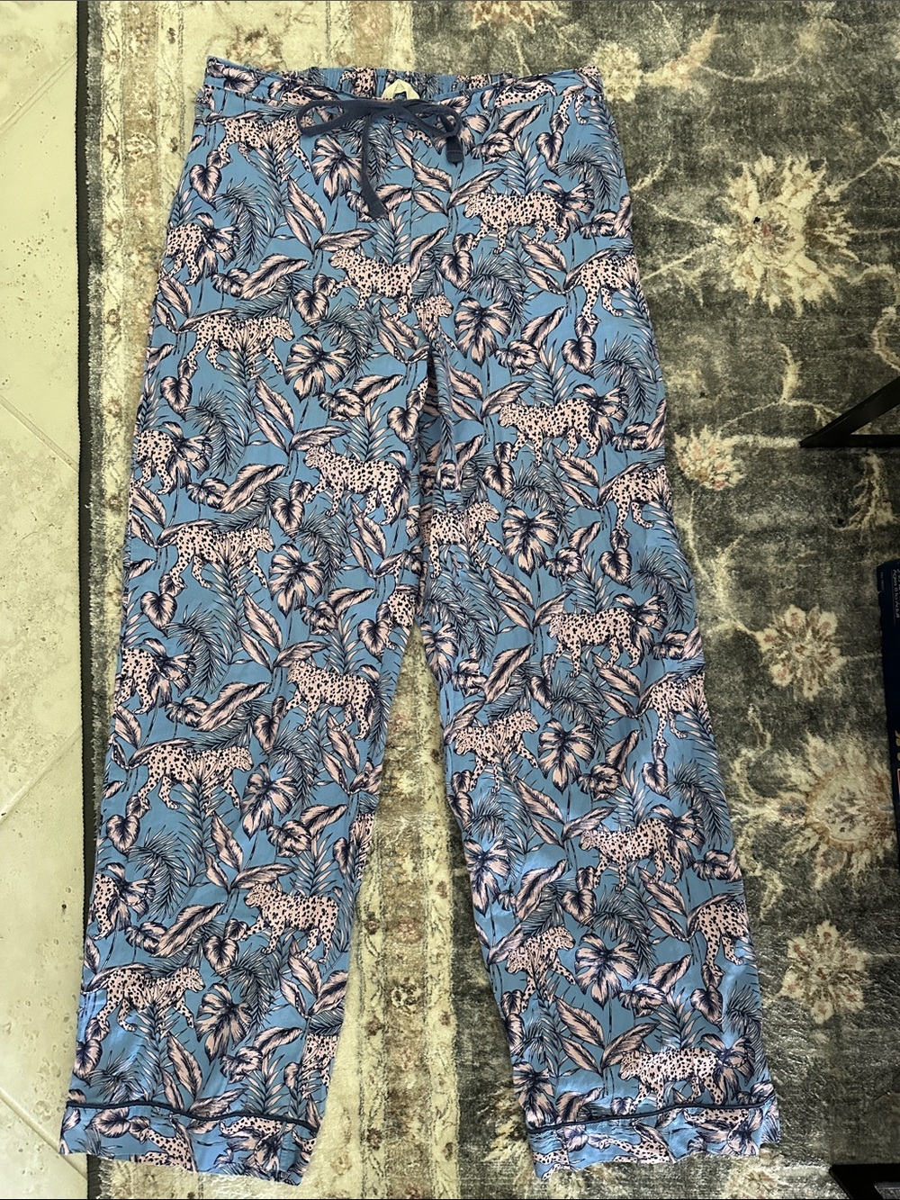 Hush Leopard Print Pajama Pants
